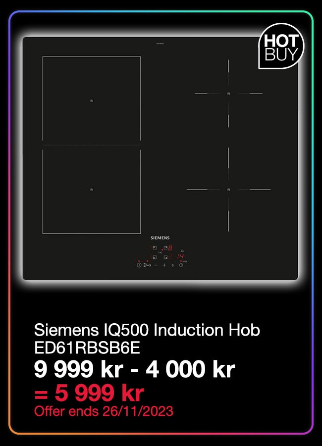 Siemens IQ500 Induction Hob ED61RBSB6E