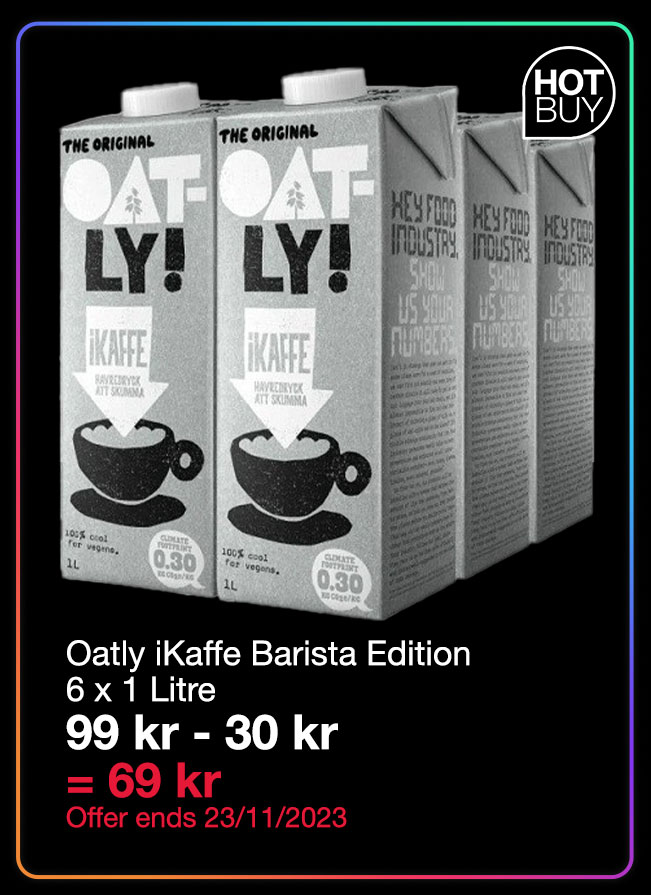 Oatly iKaffe Barista Edition 6 x 1 Litre