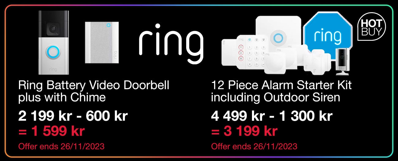 Ring Spolight Cam Plus and Ring 12 Piece Alarm Starter Kit